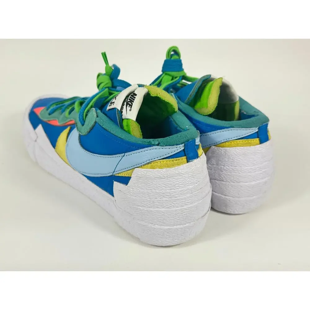 Nike Blazer Low Sacai x KAWS Neptune Blue DM7901-400 Mens Size 13 Very Clean